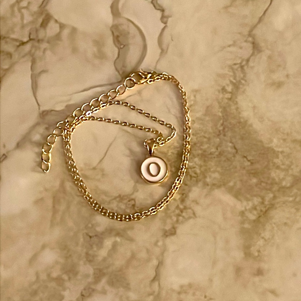 O Letter Necklace